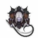 Drow of the Underdark token