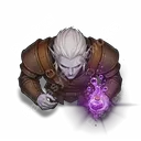 Drow of the Underdark token