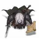 Drow of the Underdark token